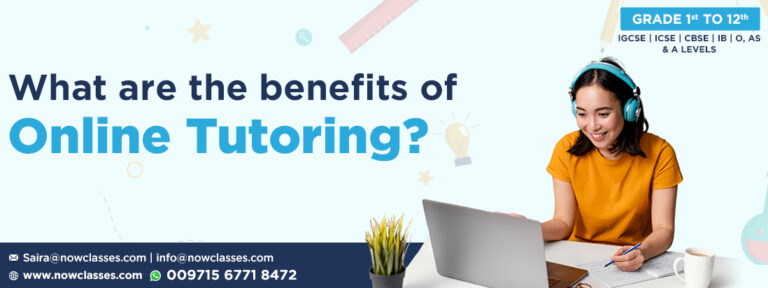 What are the benefits of Online Tutoring?
