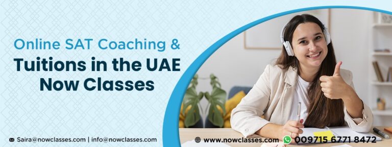 Online SAT Coaching and Tuitions in the UAE – Now Classes