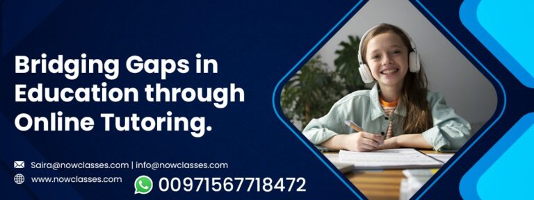 Bridging Gaps in Education through Online Tutoring