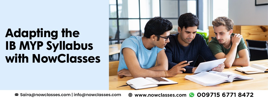 IB MYP Syllabus Now Classes