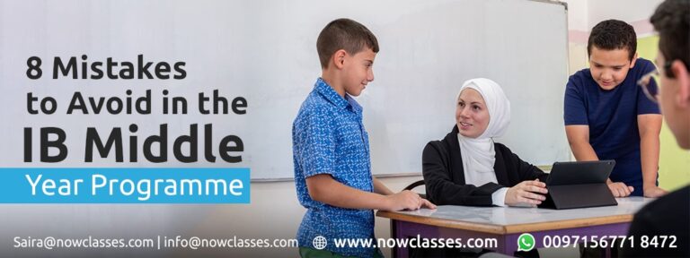 8 Mistakes to Avoid in the IB Middle Year Programme
