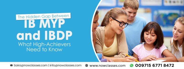 The Hidden Gap Between IB MYP and IBDP: What High-Achievers Need to Know