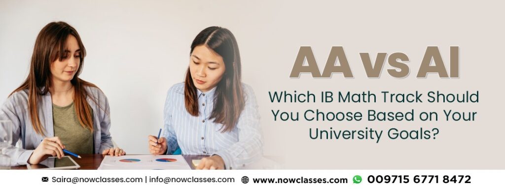 AA vs AI Which best for IB Math