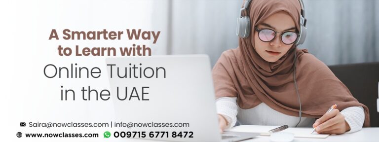 A Smarter Way to Learn with Online Tuition in the UAE